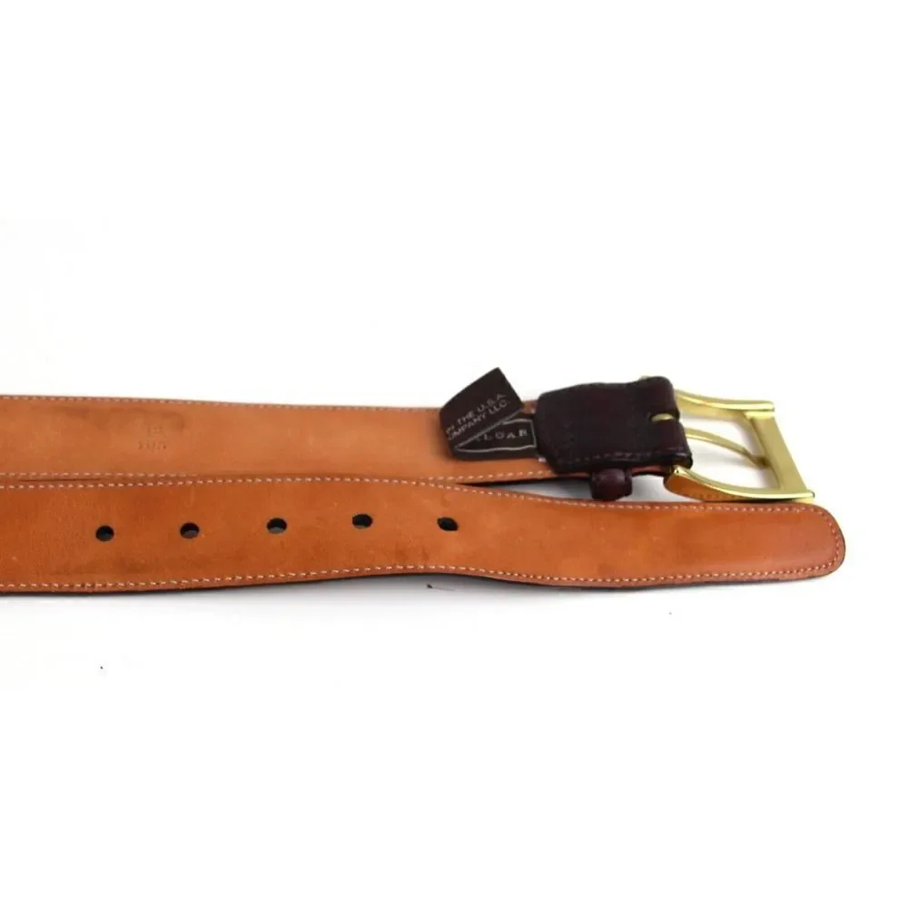 Trafalgar BROWN GENUINE LEATHER 1 1/8